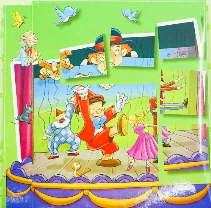 Puzzle Block Book: Pinocchio