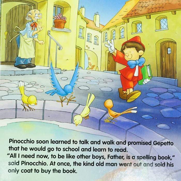 Puzzle Block Book: Pinocchio