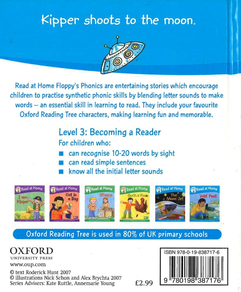 Read At Home: Floppy's Phonics: L3A: The Moon Jet