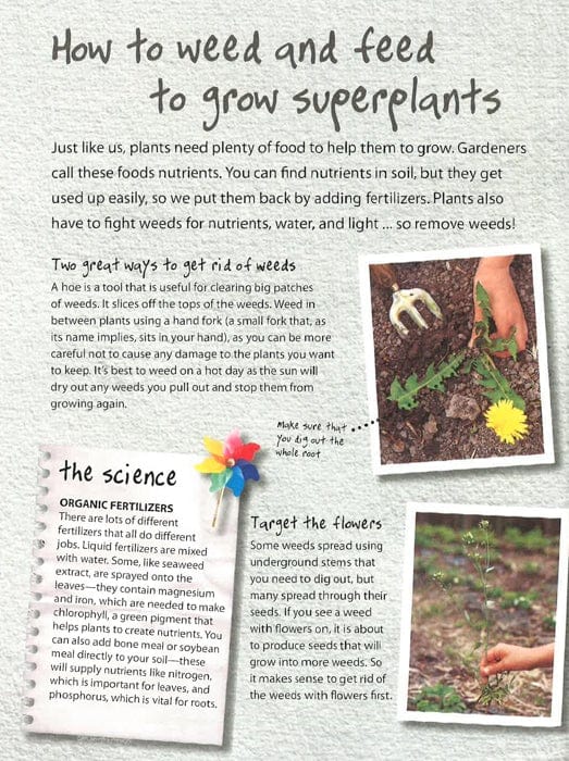 Rhs Grow Your Own: For Kids: How To Be A Great Gardener