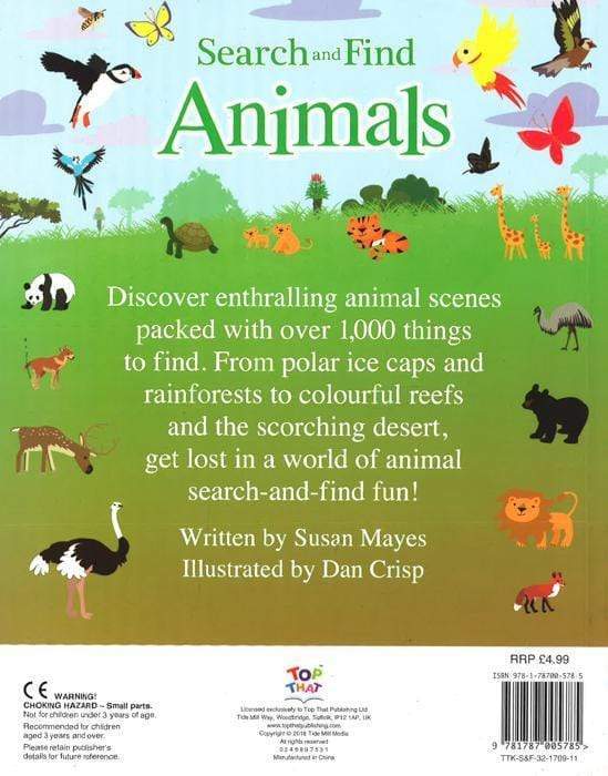 Search And Find Animals