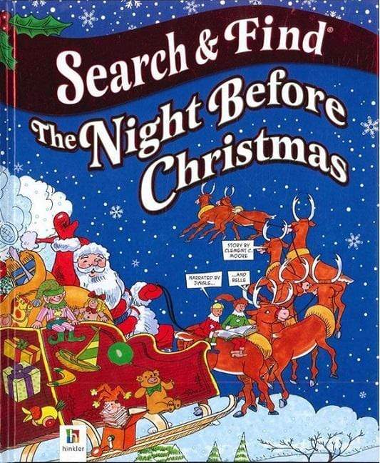 Search and Find: The Night Before Christmas (HB)