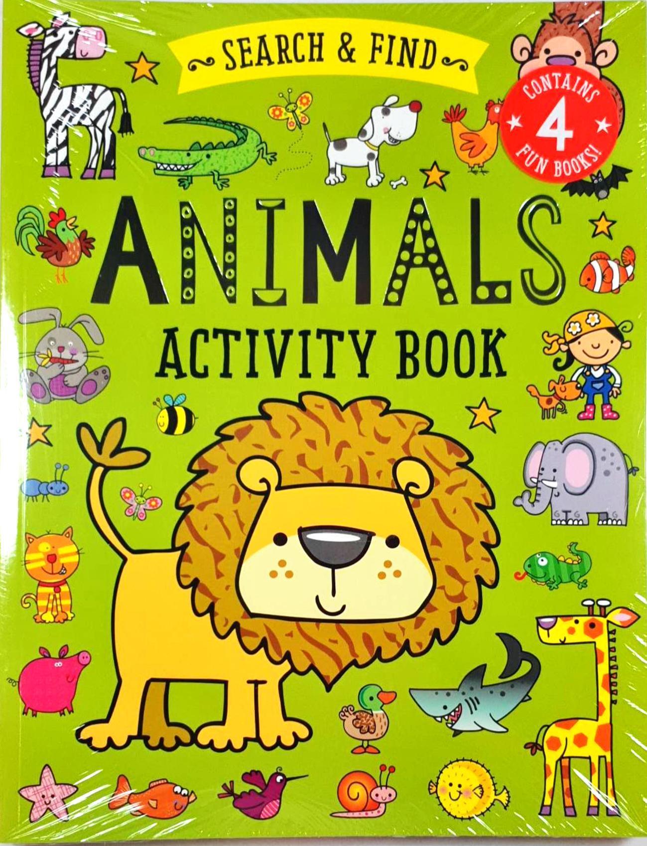 Search & Find Activity Book (4 Fun Books)