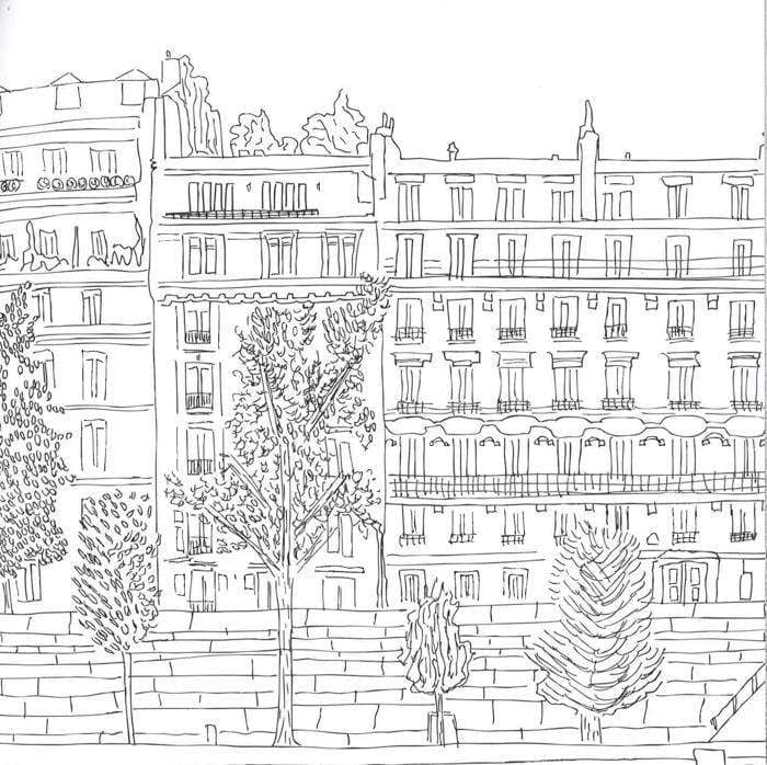 Secret Paris Colouring For Mindfulness BookXcess