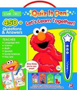 Sesame Street: Quiz it Pen Box Set (4 Books Questions and Answers) (HB)