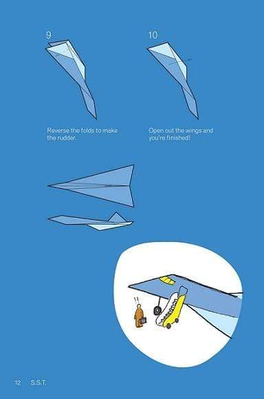 Simple Origami Airplanes Kit: Fold 'Em And Fly 'Em!