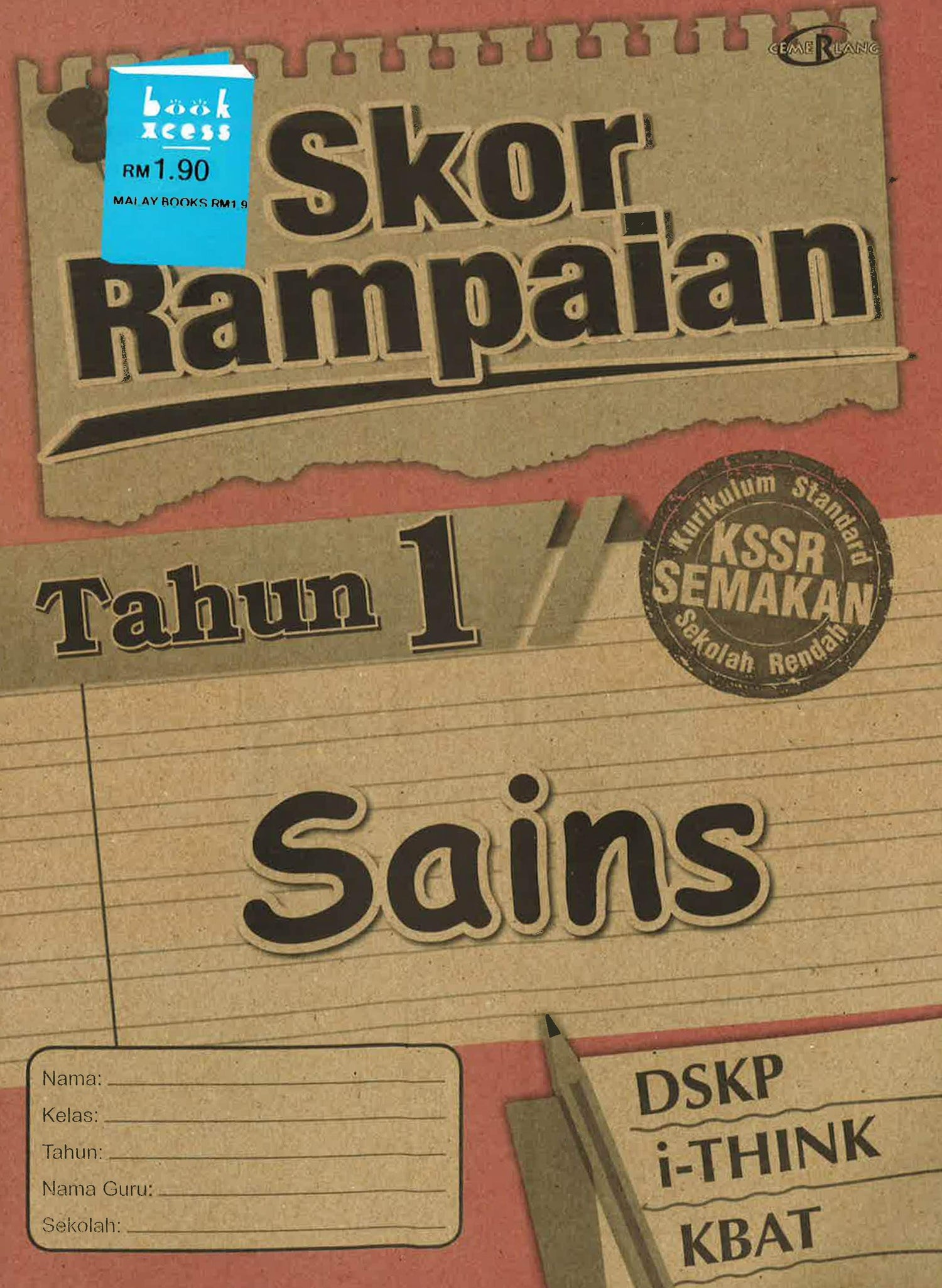 Skor Rampaian Sains Thn 1