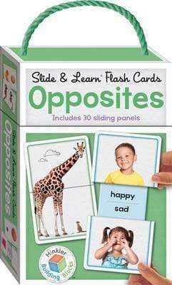 Slide & Learn Flash Cards: Opposites