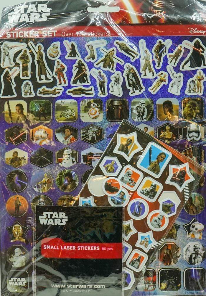 STAR WARS 190 STICKER SET