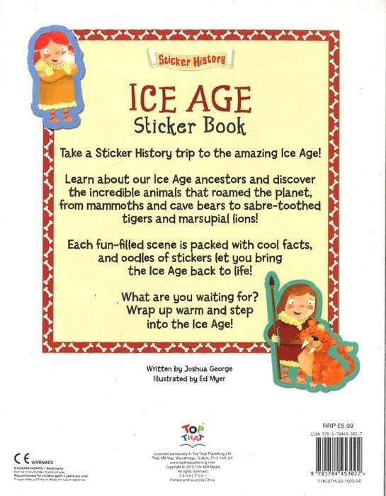 Sticker History: Ice Age Sticker Book