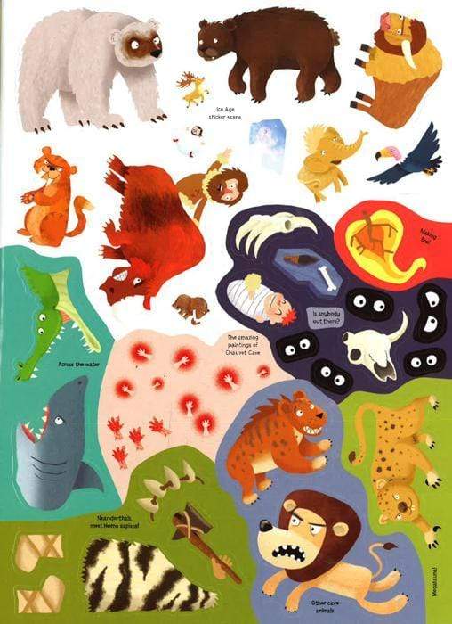 Sticker History: Ice Age Sticker Book