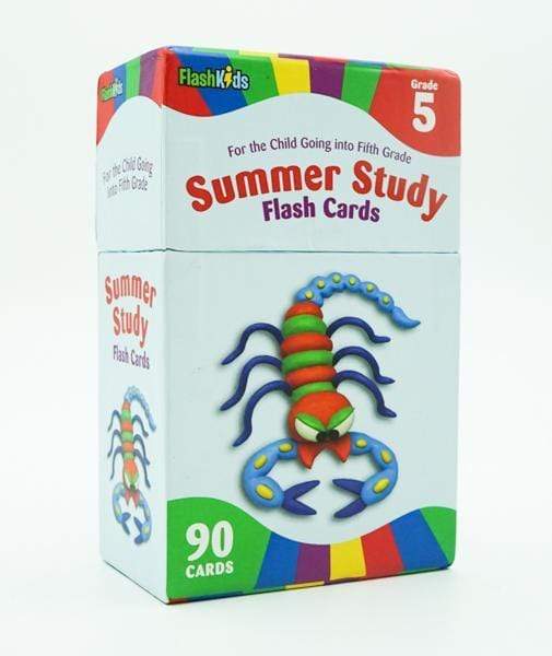 Summer Study Flash Cards Grade 5 (Flash Kids Summer Study)