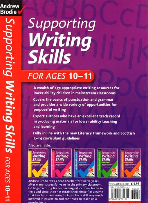 Supporting Writing Skills 10-11