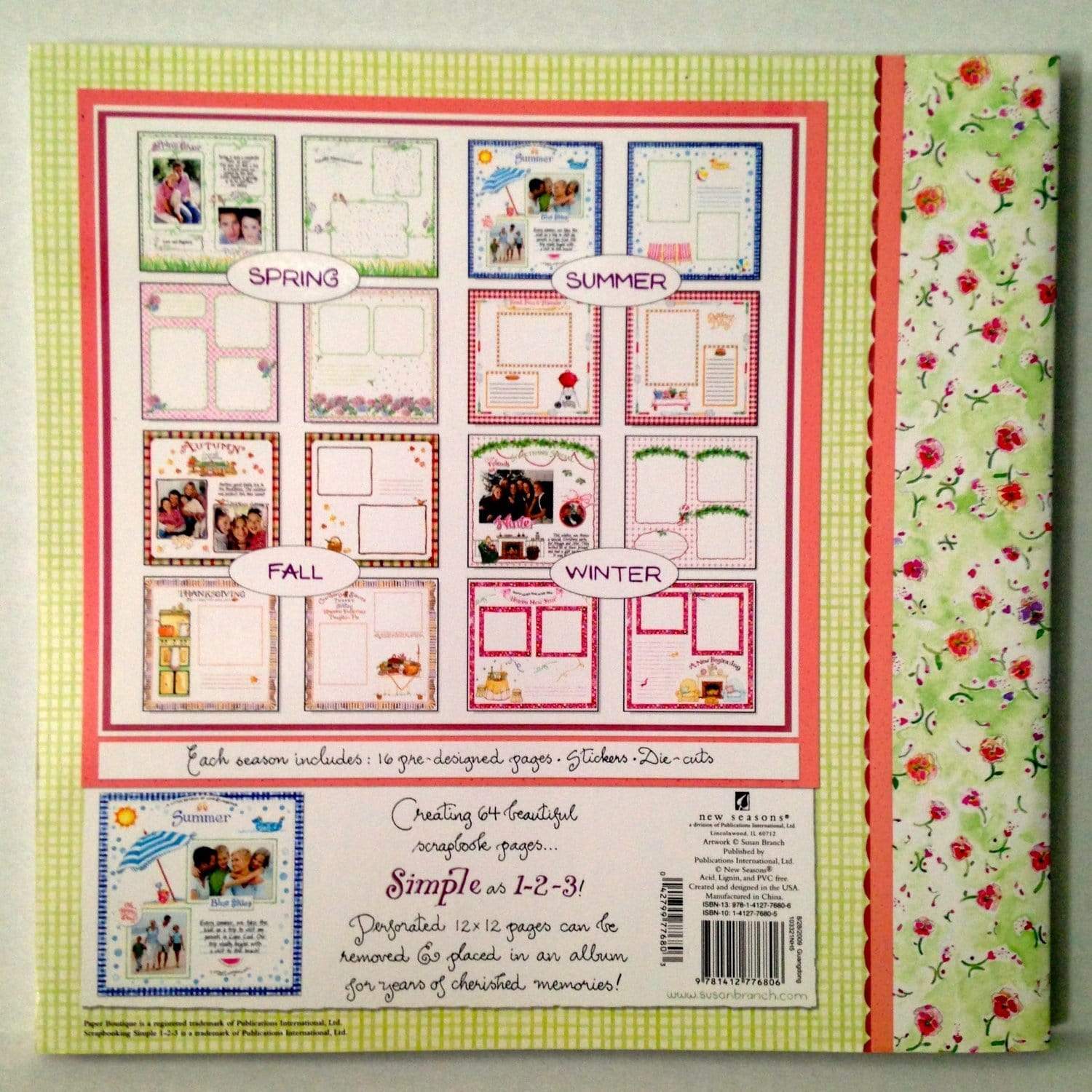 Susan Branch Four Seasons Deluxe Scrapbooking Kit