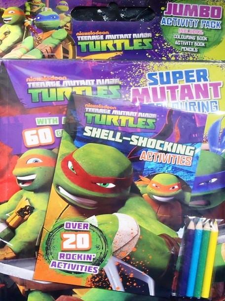 Teenage Mutant Ninja Turtles: Jumbo Activity Pack