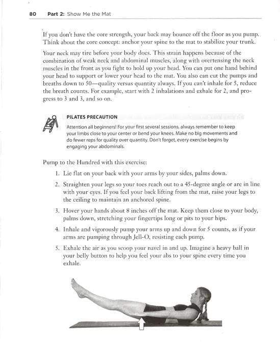 The Complete Idiot's Guide To Pilates On The Mat (Complete Idiot's Guides (Lifestyle Paperback))