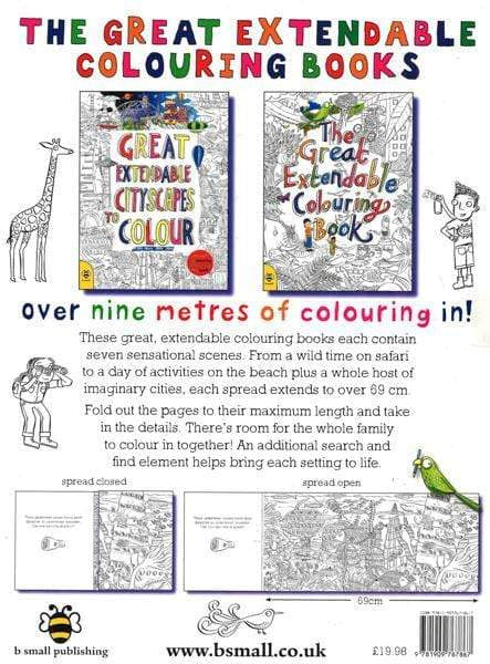 The Great Extendable Colouring Book Set (2 Books)