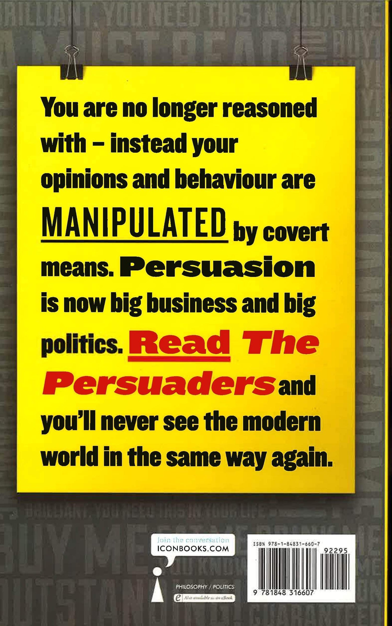 The Persuaders: The Hidden Industry That Wants To Change Your Mind