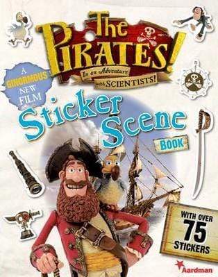 The Pirates! Sticker Scene Book