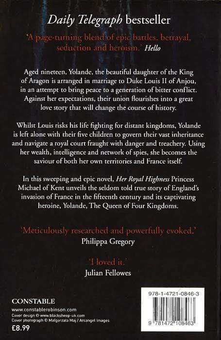 The Queen Of Four Kingdoms (Anjou Trilogy 1)