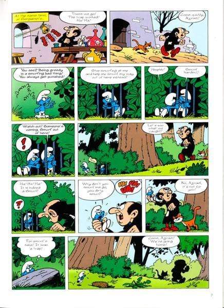 The Smurfs #9: Gargamel And The Smurfs