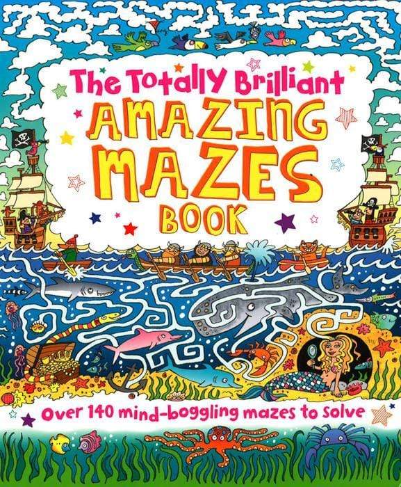 The Totally Brilliant Amazing Mazes Book