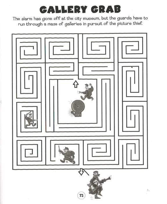 The Totally Brilliant Amazing Mazes Book – BookXcess