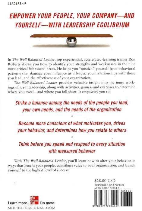 The Well-Balanced Leader: Interactive Learning Techniques to Help You Master the 9 Simple Behaviors of Outstanding Leadership