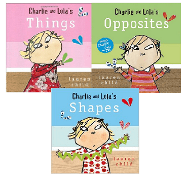 Three Extremely Classic : Charlie and Lola Board Books