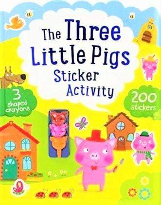 Three Little Pigs Sticker Activity