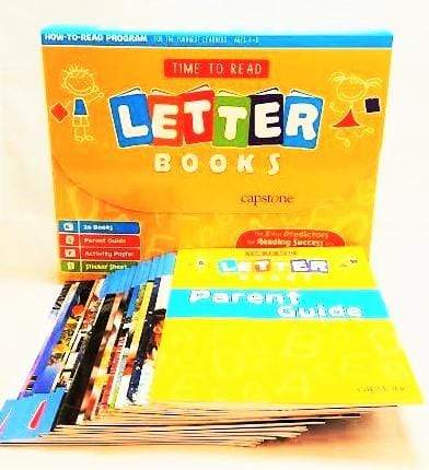 Time to Read Letter Books Box Set (26 Books)