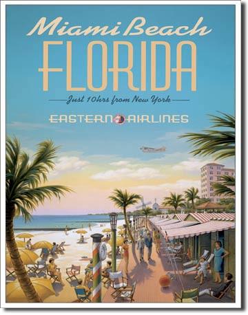 Tin Sign: Erickson Miami Beach (40.50 CM X 31.50 CM)