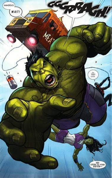 The Totally Awesome Hulk Pak Cho Oback Comic Book Cover Framed Art Work  Marvel Comics October 1993 Issue 1 Avengers -  Denmark