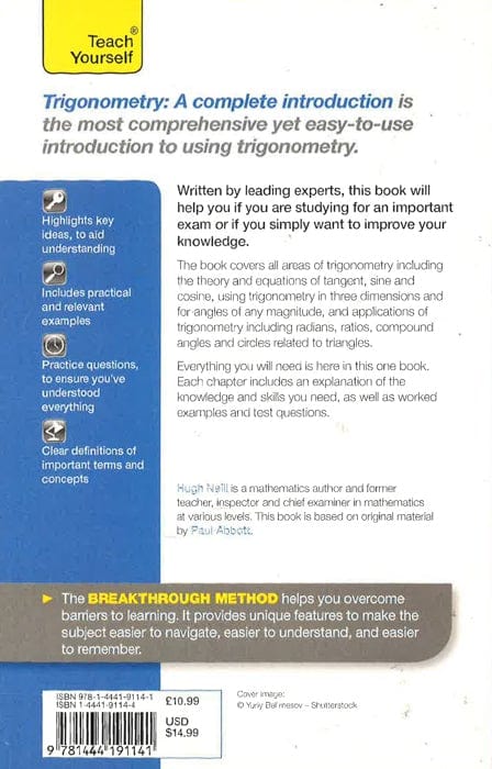 Trigonometry: A Complete Introduction: Teach Yourself