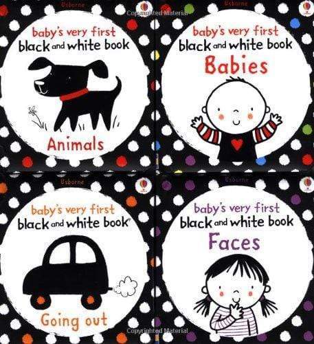 Usborne Baby's Very First Black And White 4 B