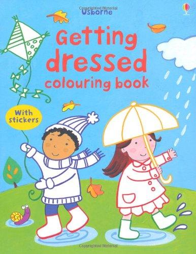 Usborne Getting Dressed Colouring Book