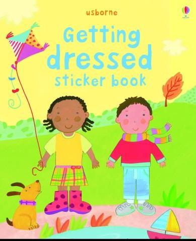 Usborne Getting Dressed Sticker