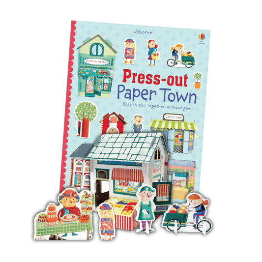 Usborne: Press-Out Paper Town