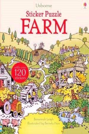 Usborne: Sticker Puzzle Farm