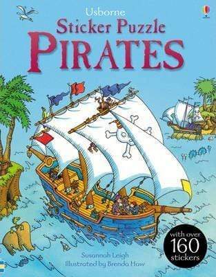 Usborne: Sticker Puzzle Pirates