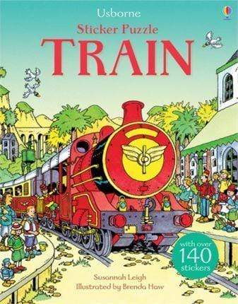 Usborne: Sticker Puzzle Train