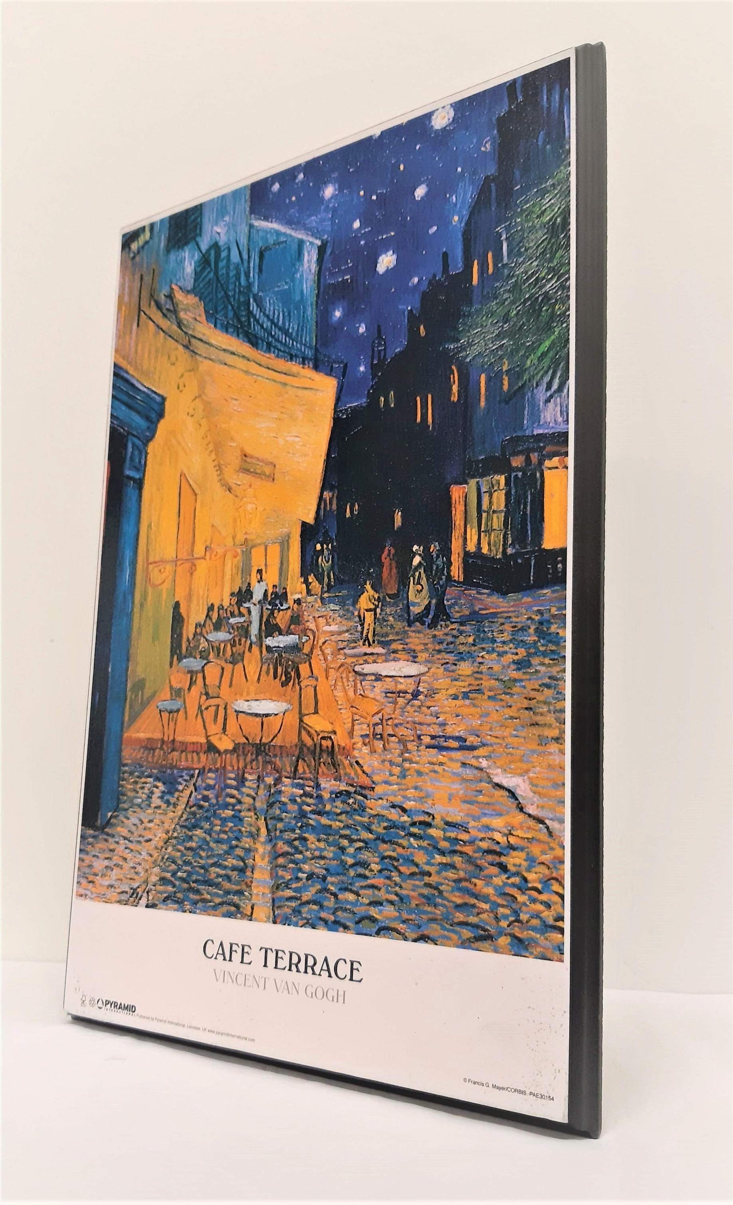 Van Gogh - Cafe Terrace (Plaque 11x17)