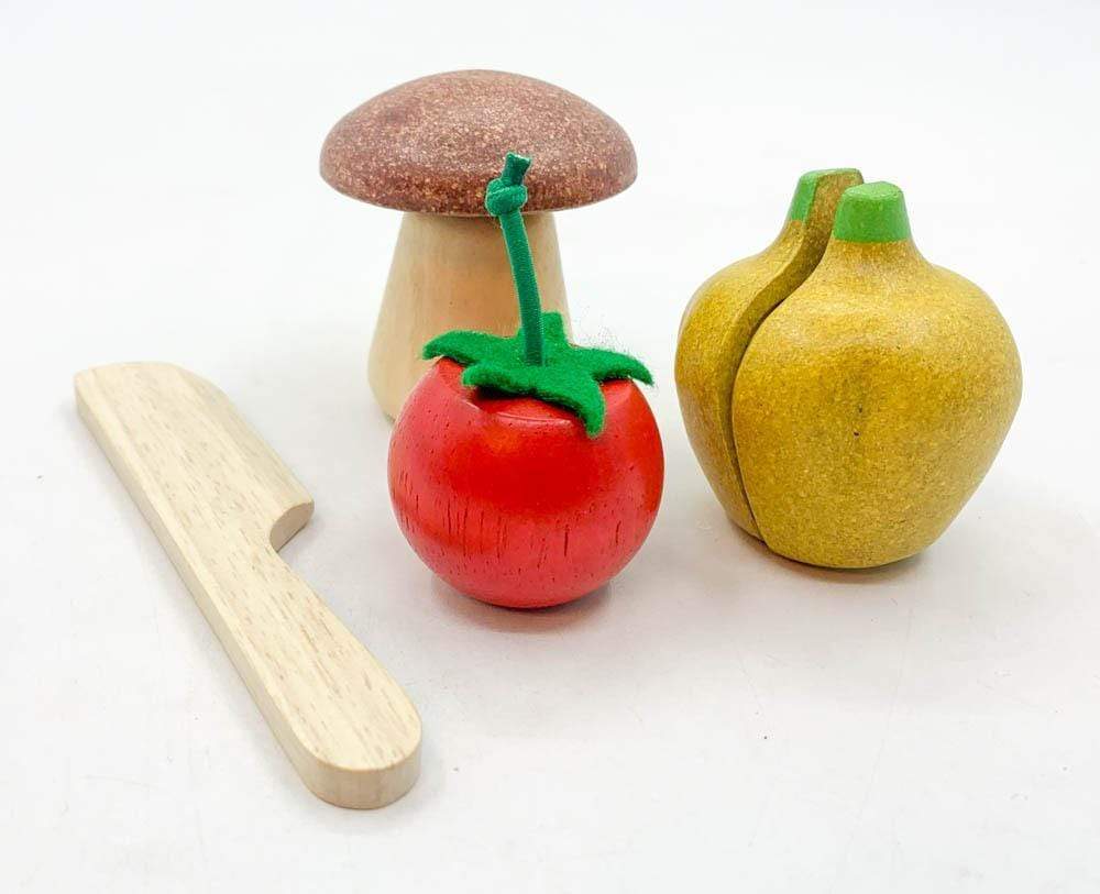 VEG SET 4(Mushroom+ Yellow Bell + Knife)add on Tomato