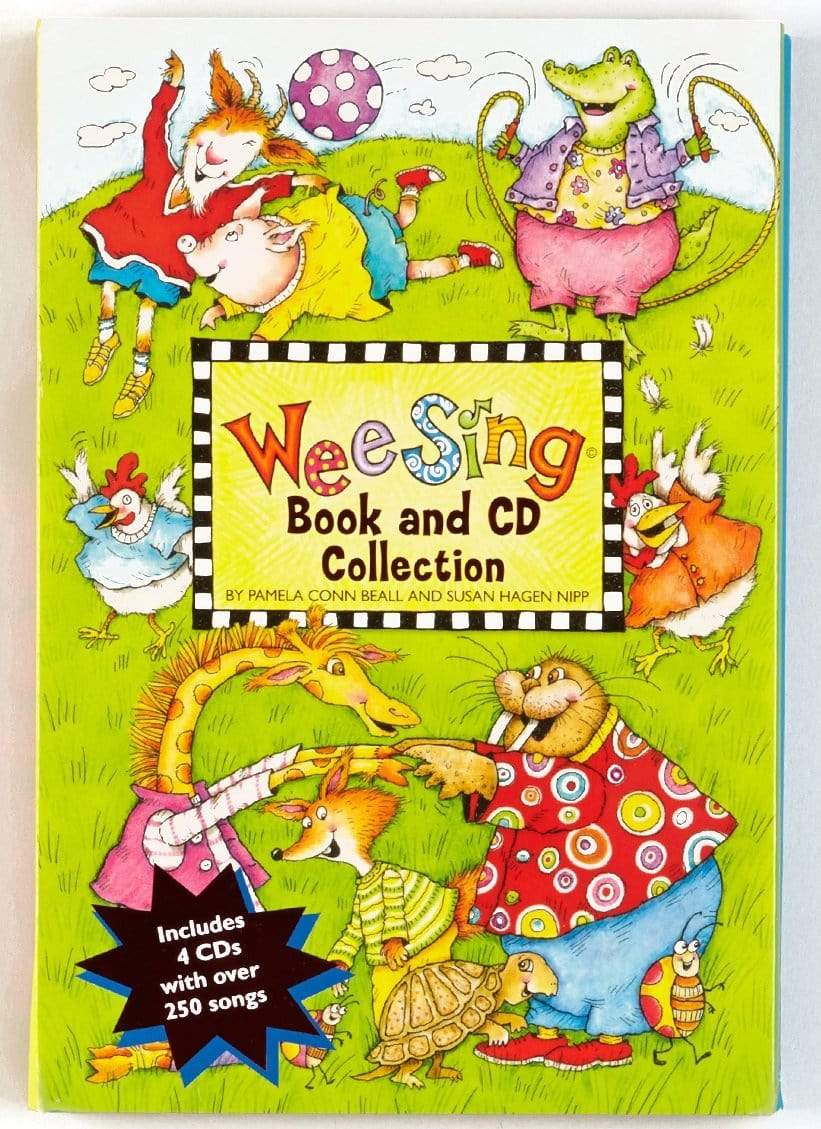 Wee Sing Book And 4 Cd Collection