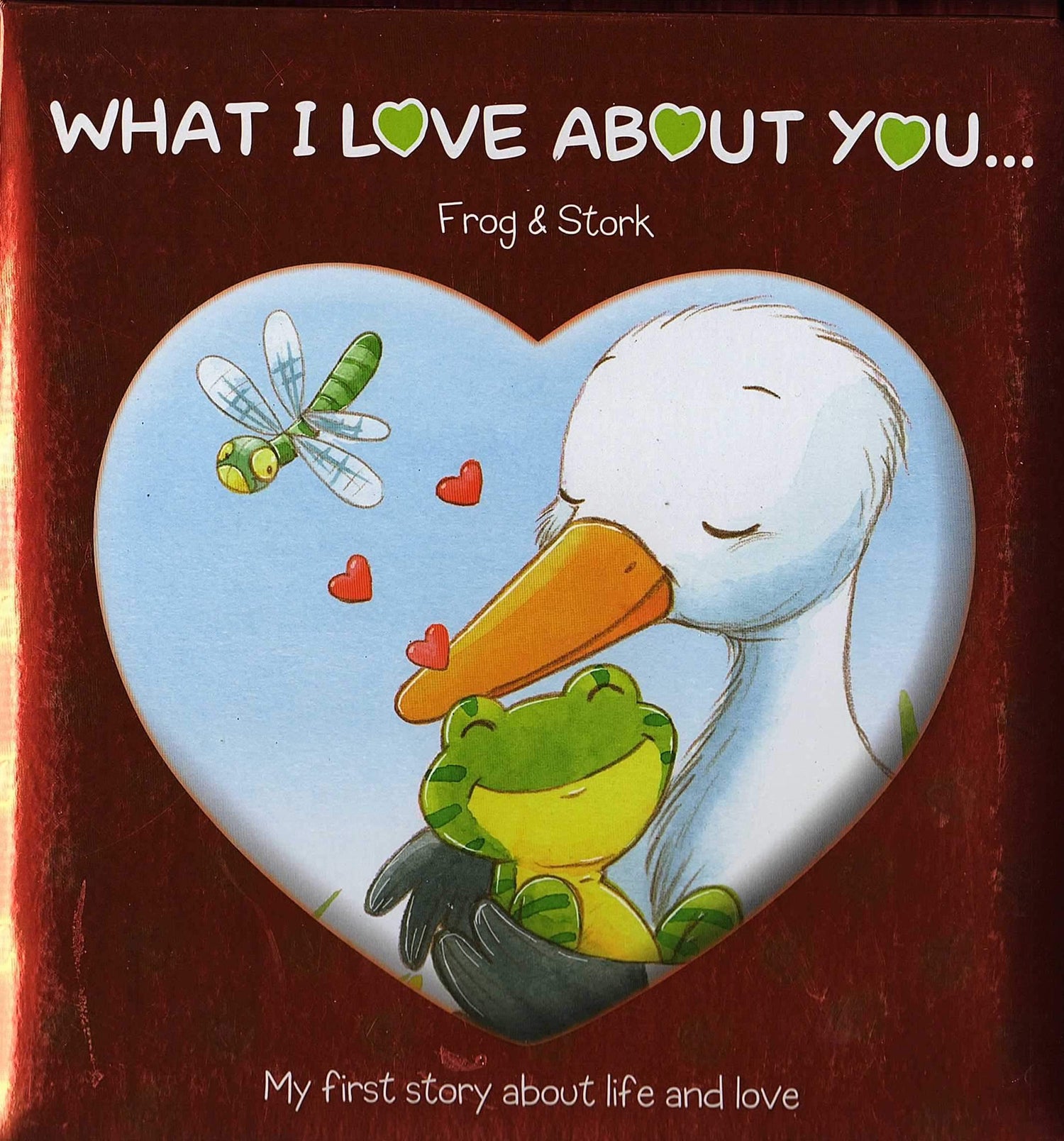 What I love about you - Frog and stork