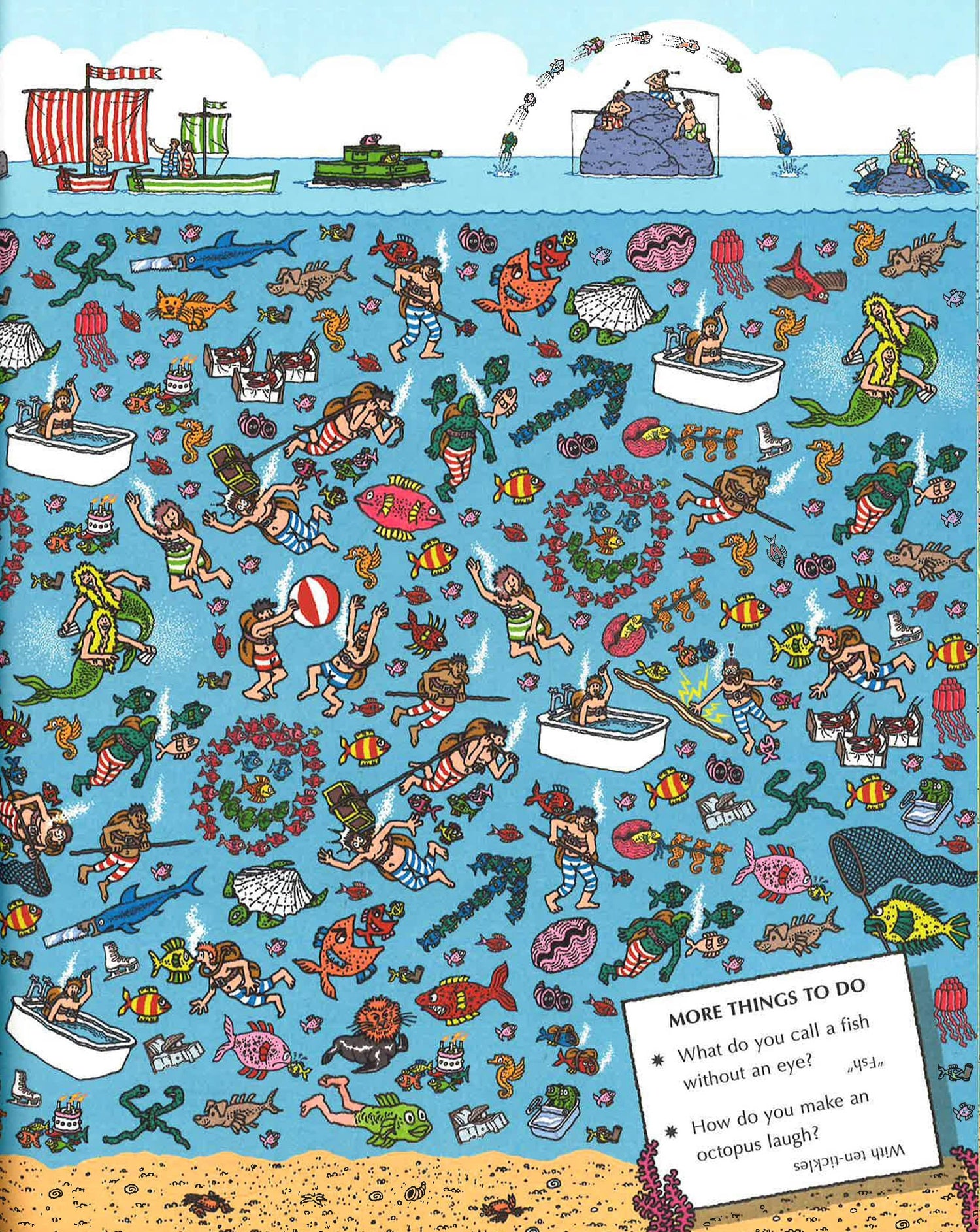 Where's Wally? At Sea: Activity Book