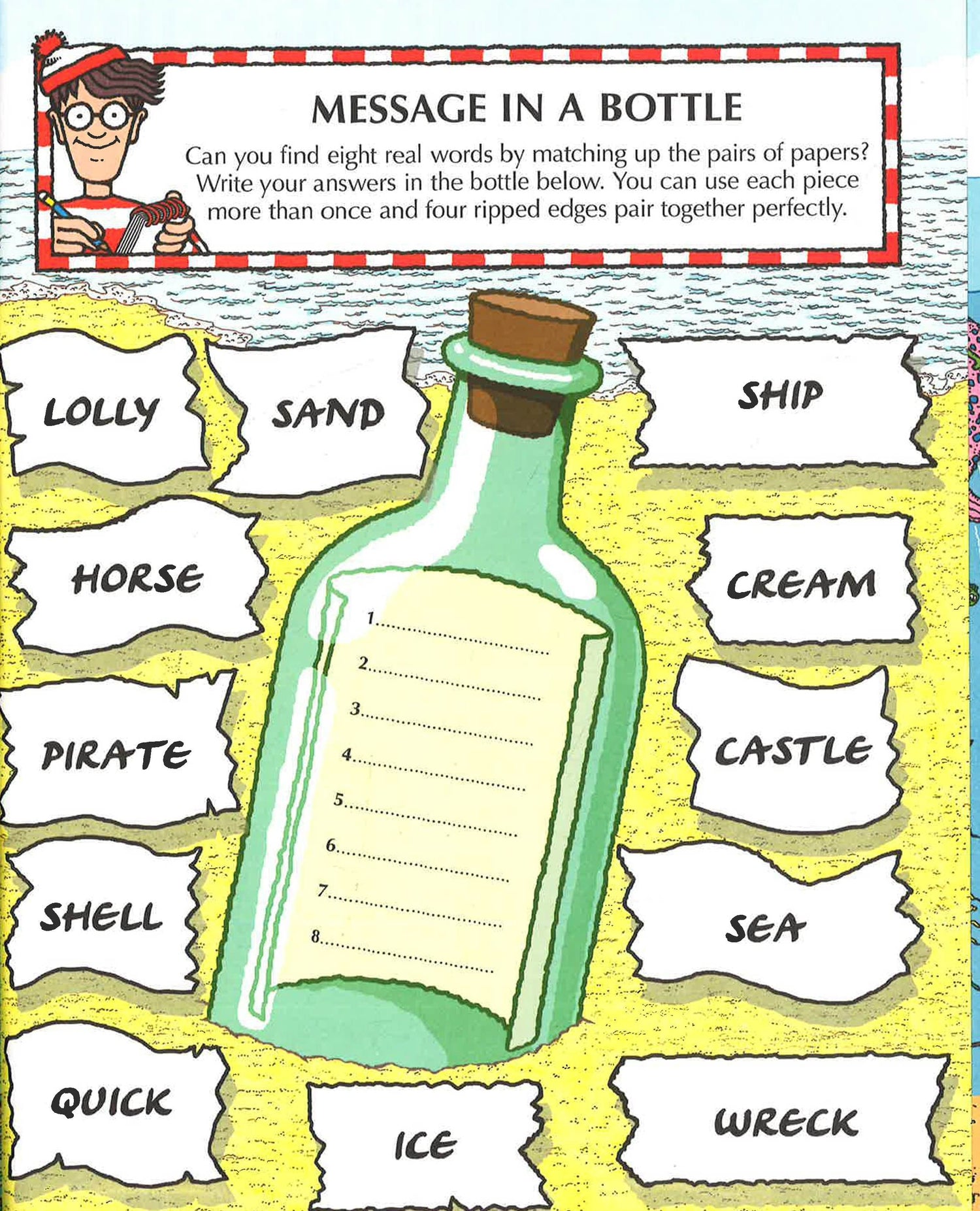 Where's Wally? At Sea: Activity Book