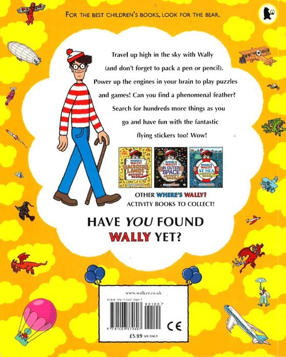 Where's Wally? Takes Flight: Activity Book