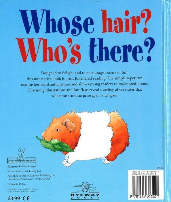 Whose Hair? Who's There