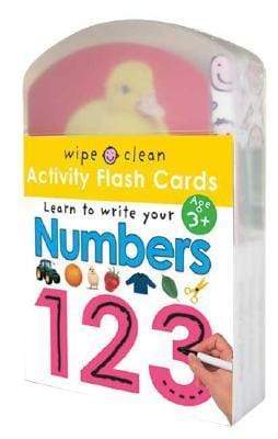 Wipe Clean Flash Cards : Numbers 123